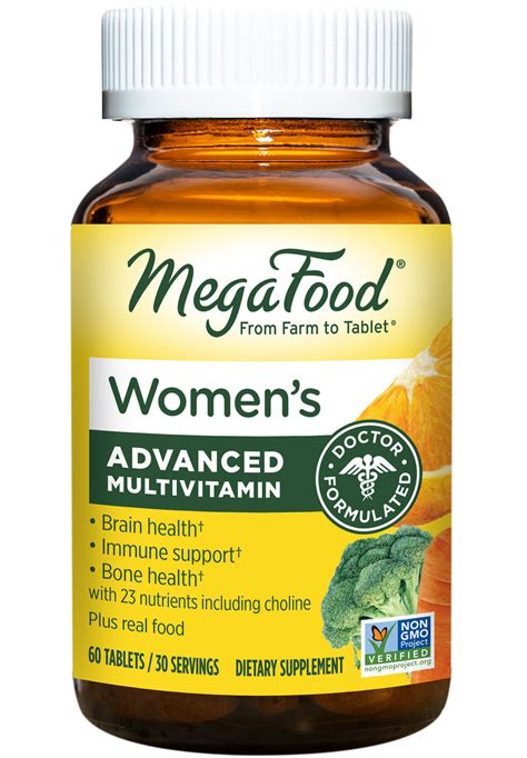 MegaFood Women's Advanced Multivitamin for Women .